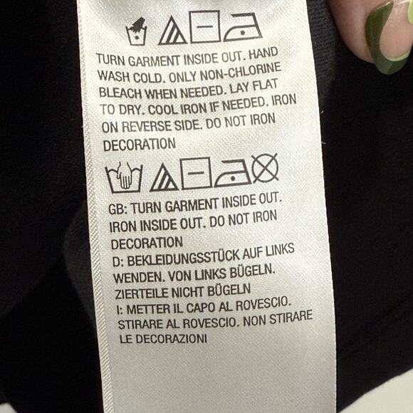 Quacker Factory Christmas Tree Embellished Top Sz 2X Black Neutral Holiday Party - Picture 5 of 7